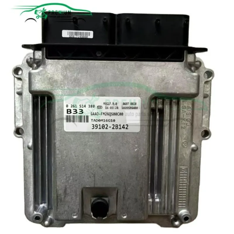 B33 Engine control unit 39102-2B142/ 39102-2B166/ 39102-2B142 MEG17.9.8 ECU ECM Electronic Controller Module for Hyundai
B33 Engine control unit 39102-2B142/ 39102-2B166/ 39102-2B142 MEG17.9.8 ECU ECM Electronic Controller Module for Hyundai