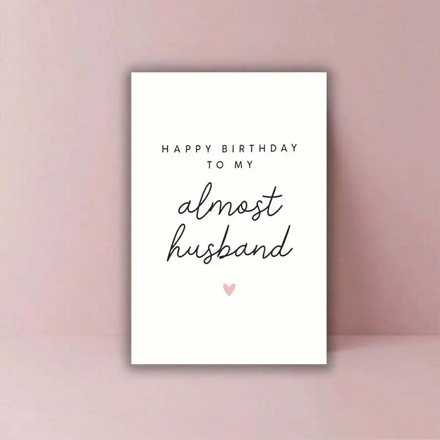 1pc, Boyfriend Birthday Card, Husband Birthday Card, To My Favourite Person, Girlfriend Birthday Card, Wife Birthday Card, Birth
1pc, Boyfriend Birthday Card, Husband Birthday Card, To My Favourite Person, Girlfriend Birthday Card, Wife Birthday Card, Birth