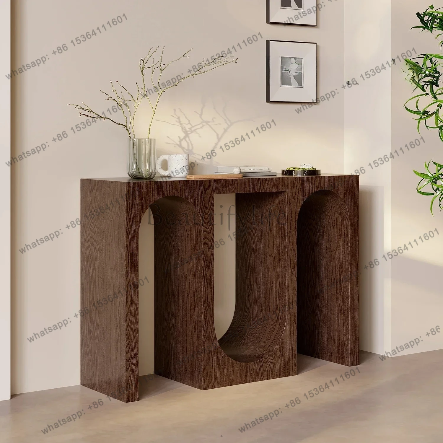 yj9 Italian Minimalist Designer Entrance Taichung Antique Solid Wood Entrance Table Entrance Door Walnut End View Platform
yj9 Italian Minimalist Designer Entrance Taichung Antique Solid Wood Entrance Table Entrance Door Walnut End View Platform