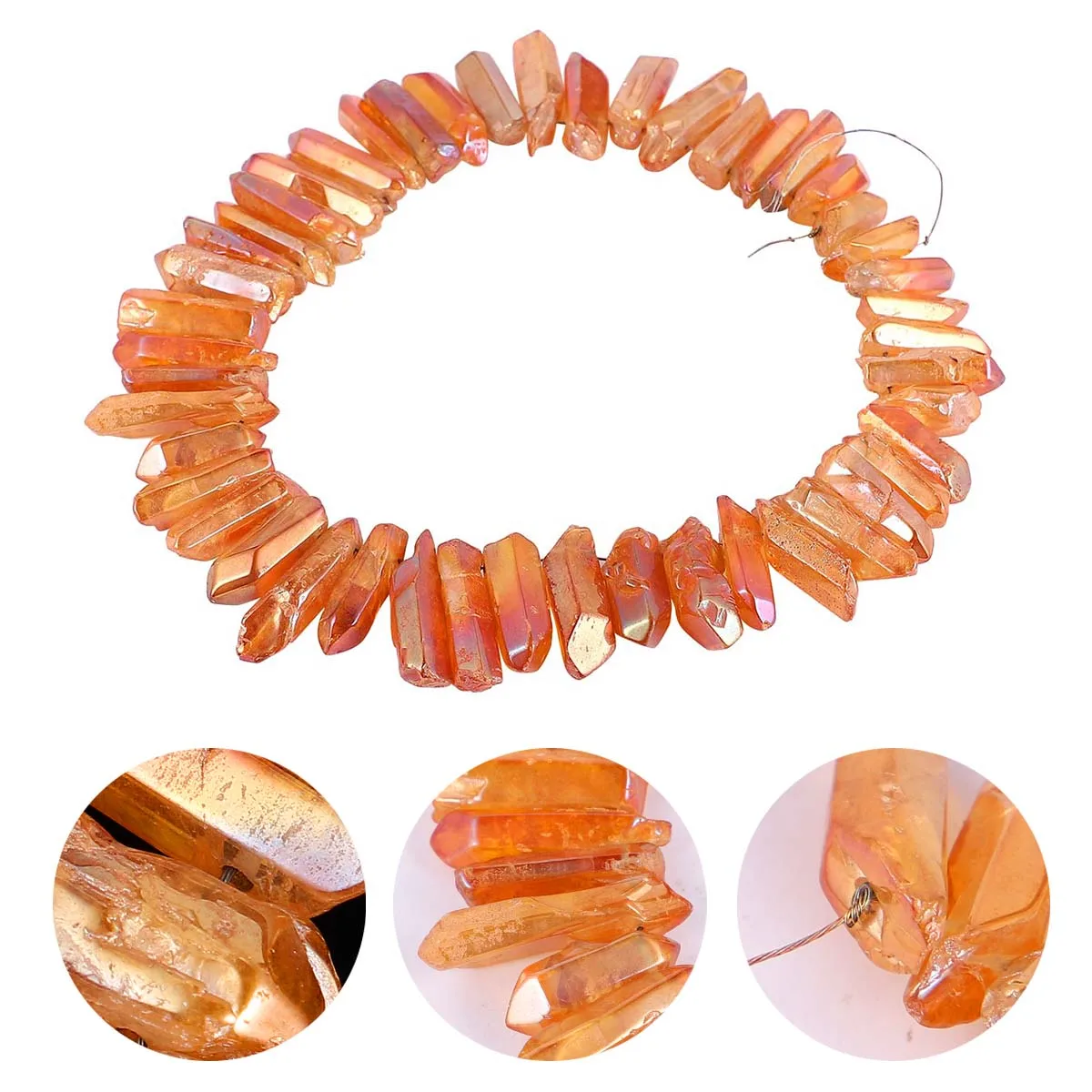 Crystal Column Set DIY Handmade Earrings Natural Stone Kit Quartz Necklace Bracelet Beads Jewelry Material Supply
Crystal Column Set DIY Handmade Earrings Natural Stone Kit Quartz Necklace Bracelet Beads Jewelry Material Supply