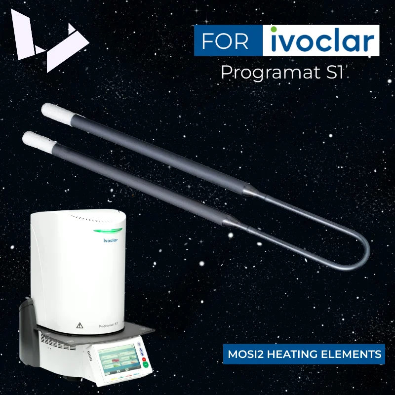 Mosi2 Heating Elements Replacement for Ivoclar Programat S1 S2 Dental Sintering Furnace
Mosi2 Heating Elements Replacement for Ivoclar Programat S1 S2 Dental Sintering Furnace