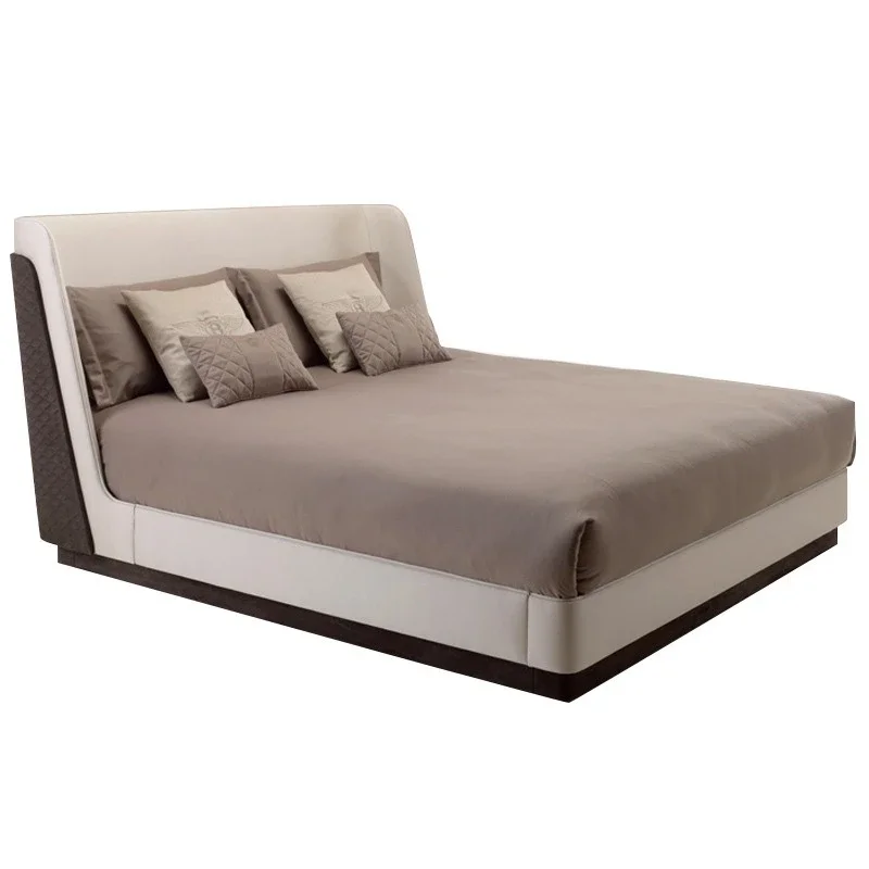 Light luxury leather bed
Light luxury leather bed