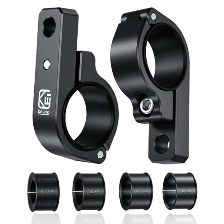 2 PCS Light Bar Mounts, Aluminium Alloy LED Light Mounting Brackets, Sturdy Roll Bar Clamps for Motorcycle ATV UTV Truck, Fit f
2 PCS Light Bar Mounts, Aluminium Alloy LED Light Mounting Brackets, Sturdy Roll Bar Clamps for Motorcycle ATV UTV Truck, Fit f