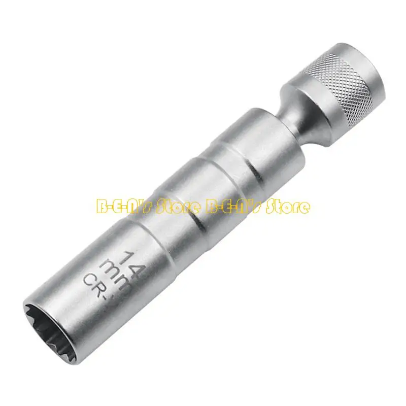 Y1AD 3/8-Inch Drive 12-Point for Spark Plug Socket 14mm Thin Wall for Spark
Y1AD 3/8-Inch Drive 12-Point for Spark Plug Socket 14mm Thin Wall for Spark