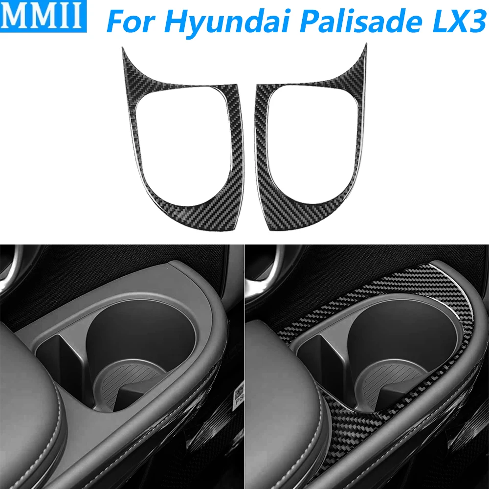 Для Hyundai Palisade LX3 2025 2026: накладка на панель держателя для стаканов на задней двери из углеродного волокна, декоративная наклейка, аксессуар для автомобиля
Для Hyundai Palisade LX3 2025 2026: накладка на панель держателя для стаканов на задней двери из углеродного волокна, декоративная наклейка, аксессуар для автомобиля