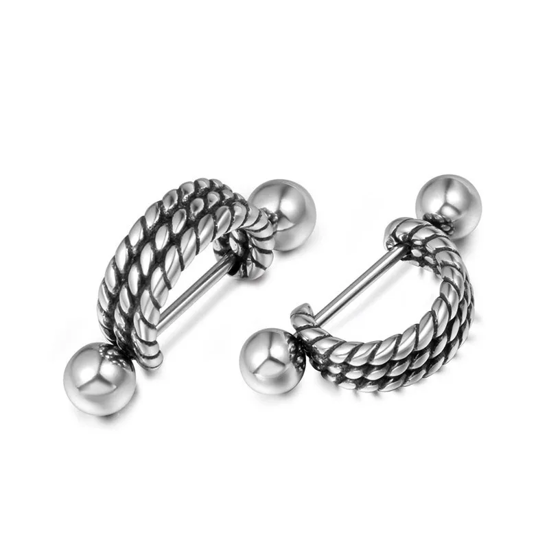 E-commerce Douyin Recommends Men's and Women's Stud Earrings, Nightclub Ear Buckles, Couple Earrings, Punk Nuts CF111
E-commerce Douyin Recommends Men's and Women's Stud Earrings, Nightclub Ear Buckles, Couple Earrings, Punk Nuts CF111