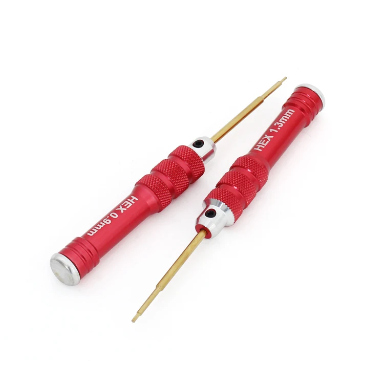 Шестигранная отвертка XAERO H0.9/H1.3, прецизионная отвертка HSS с титановым покрытием для инструментов для радиоуправляемых моделей
Шестигранная отвертка XAERO H0.9/H1.3, прецизионная отвертка HSS с титановым покрытием для инструментов для радиоуправляемых моделей