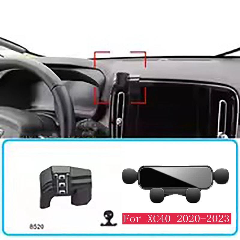 Car Phone Holder For Volvo XC40 2020-2023 Gravity Stand Mount Support Horizontal GPS Mobile Bracket Accessories With Base
Car Phone Holder For Volvo XC40 2020-2023 Gravity Stand Mount Support Horizontal GPS Mobile Bracket Accessories With Base