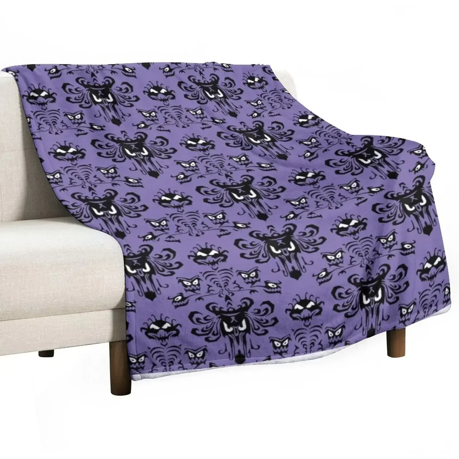Purple Haunted Mansion Wallpaper Throw Blanket Flannel Fleece Soft Warm Throw Blanket
Purple Haunted Mansion Wallpaper Throw Blanket Flannel Fleece Soft Warm Throw Blanket