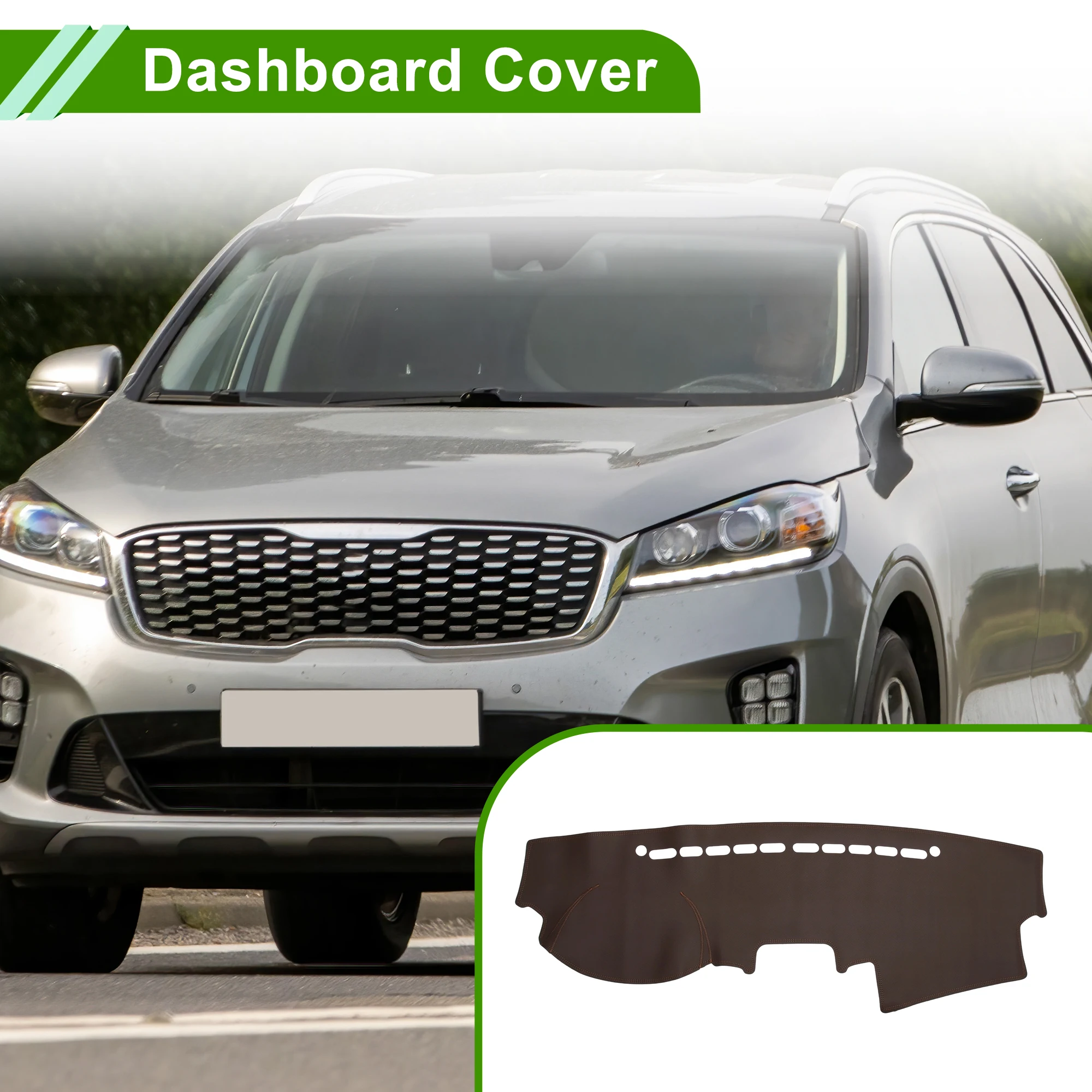 Накладка на приборную панель UXCELL для KIA Sorento 2009-2012, коричневая, 1 шт.
Накладка на приборную панель UXCELL для KIA Sorento 2009-2012, коричневая, 1 шт.