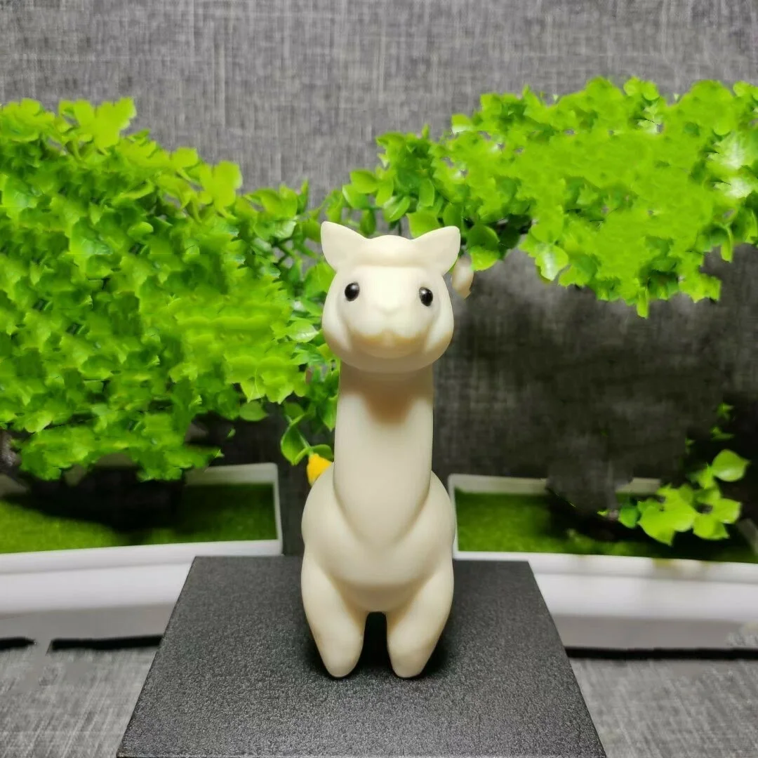 Tagua Nut Vegetable Carved Alpaca Sheep Statue Decor
Tagua Nut Vegetable Carved Alpaca Sheep Statue Decor