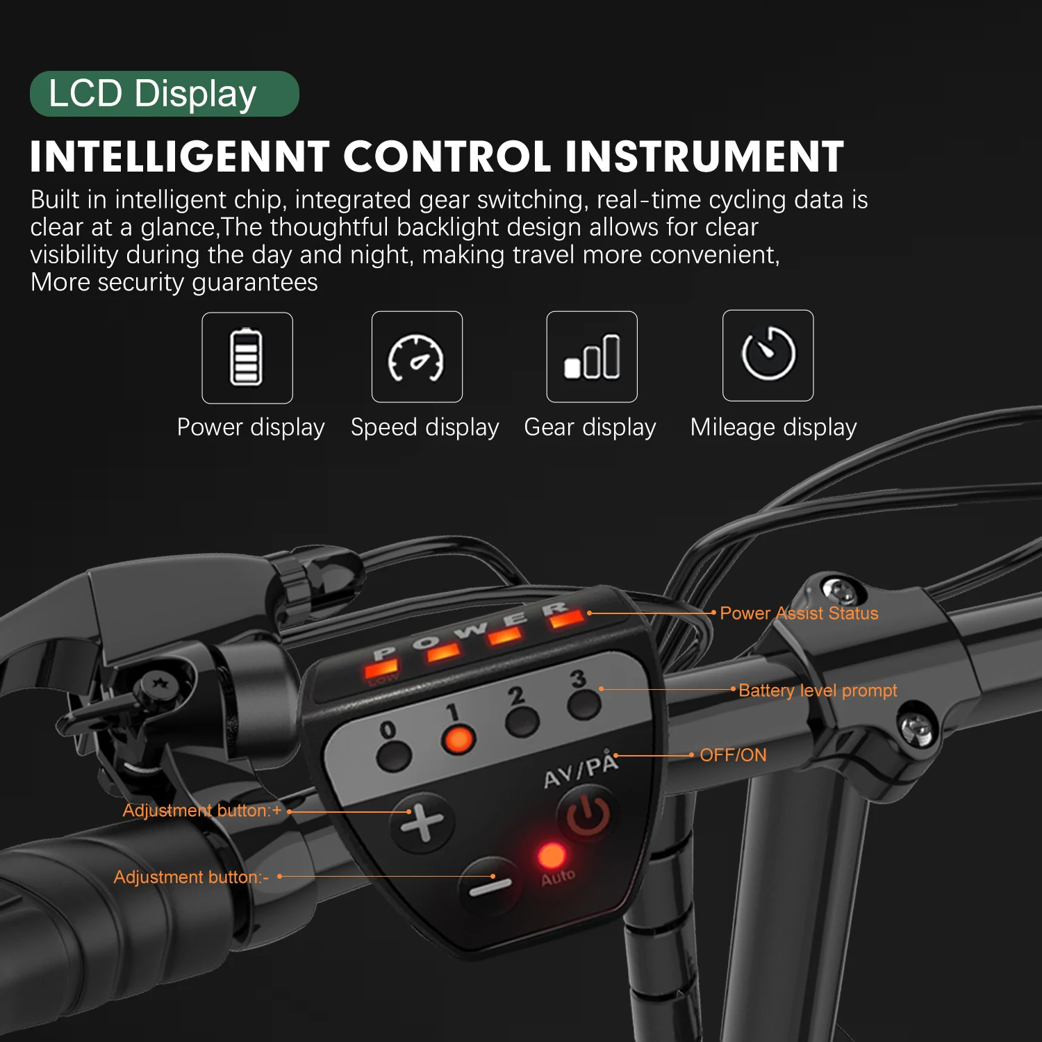 ЖК-дисплей для электровелосипеда 24В 36В 48В G20, водонепроницаемый, для электросамокатов, с поддержкой протокола No. 2 электрических велосипедных комплектующих
ЖК-дисплей для электровелосипеда 24В 36В 48В G20, водонепроницаемый, для электросамокатов, с поддержкой протокола No. 2 электрических велосипедных комплектующих