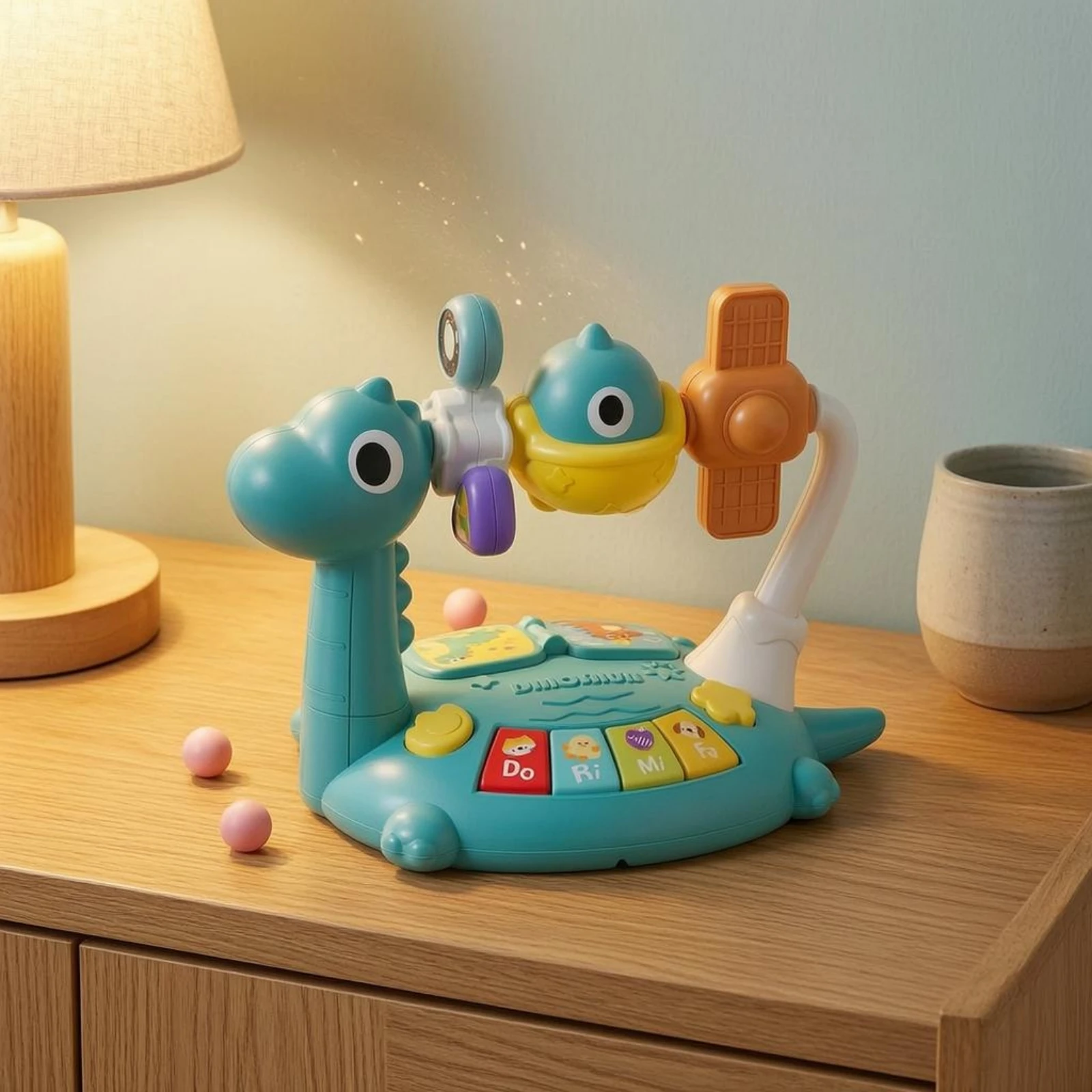 Baby Musical Piano Toy Freestanding Infant Music Piano Cartoon-Inspired Rotating Topper for Young Children
Baby Musical Piano Toy Freestanding Infant Music Piano Cartoon-Inspired Rotating Topper for Young Children