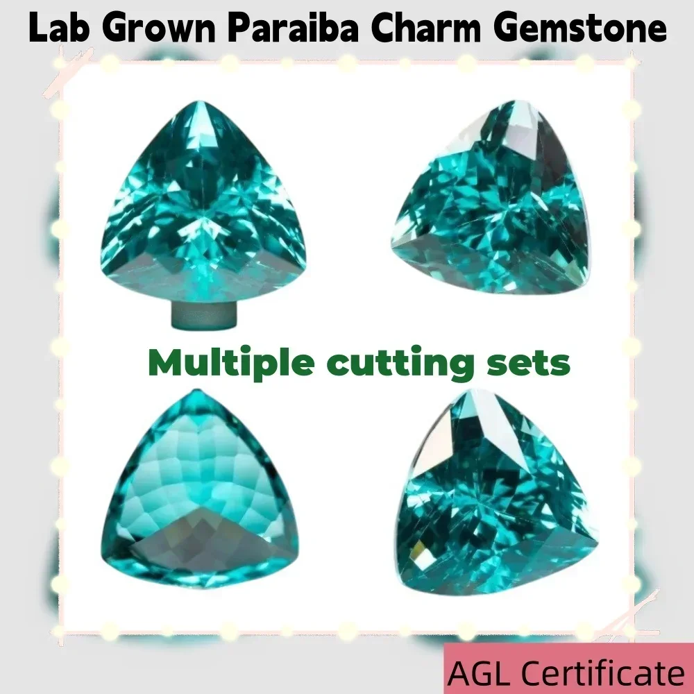 M-Lab Grown Paraiba Charm Gemstone for DIY Advanced Jewelry
M-Lab Grown Paraiba Charm Gemstone for DIY Advanced Jewelry