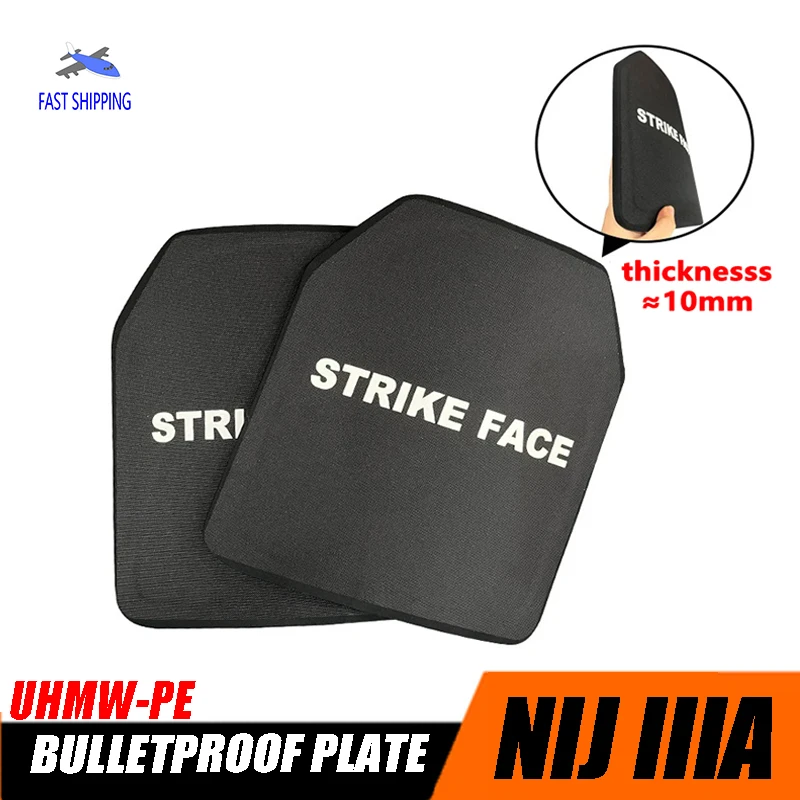 NIJ IIIA пуленепробиваемая пластина, тактическая пуленепробиваемая нагрудная пластина, высококачественное защитное снаряжение из УВМВЭ для пуленепробиваемых жилетов 10*12 дюймов
NIJ IIIA пуленепробиваемая пластина, тактическая пуленепробиваемая нагрудная пластина, высококачественное защитное снаряжение из УВМВЭ для пуленепробиваемых жилетов 10*12 дюймов