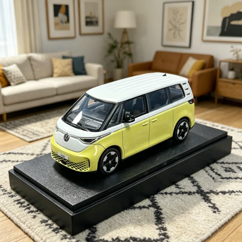 ID Buzz 1:43 Scale T1 Bus Alloy Car Model Toy desktop Collection Gift Static Display Scene simulation
ID Buzz 1:43 Scale T1 Bus Alloy Car Model Toy desktop Collection Gift Static Display Scene simulation