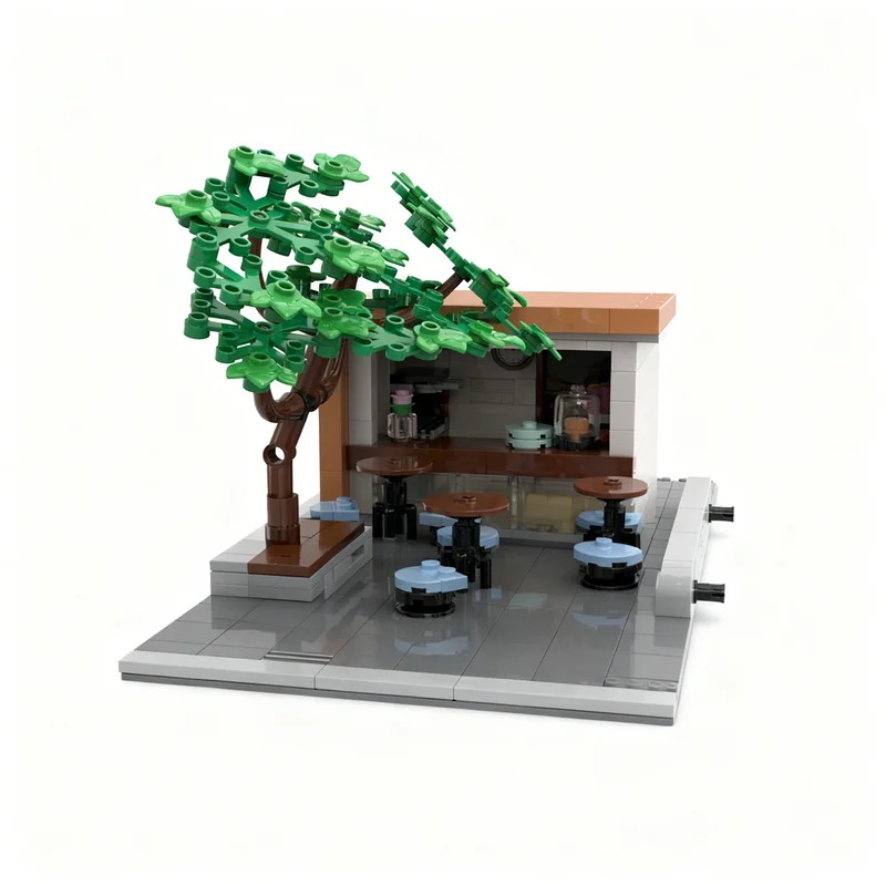 503PCS MOC Street View Modern Caf Model Custom Building Blocks Architecture DIY Assembly Display Gift Collectible Building Set
503PCS MOC Street View Modern Caf Model Custom Building Blocks Architecture DIY Assembly Display Gift Collectible Building Set