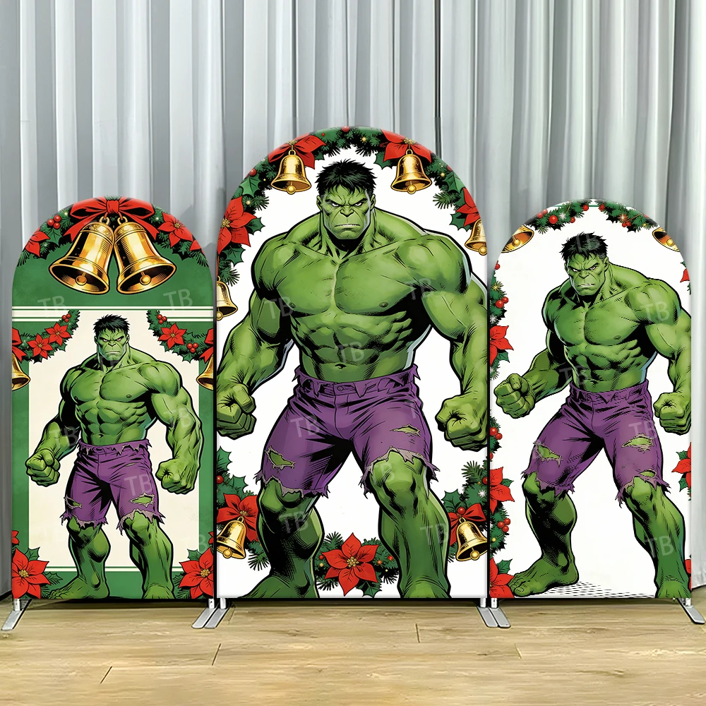 Hulk Festive Wreath Bell Style Arch Backdrop Cover Bold Dynamic Scene For Kids Birthday Baby Shower Photo Booth Decor Background
Hulk Festive Wreath Bell Style Arch Backdrop Cover Bold Dynamic Scene For Kids Birthday Baby Shower Photo Booth Decor Background