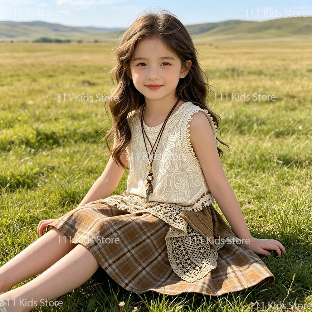 2026 New Style Kids Girls Bohemian Ethnic Style Sets for Children Vintage Costume Vest and Skirt Summer Dress up Birthday Gifts
2026 New Style Kids Girls Bohemian Ethnic Style Sets for Children Vintage Costume Vest and Skirt Summer Dress up Birthday Gifts