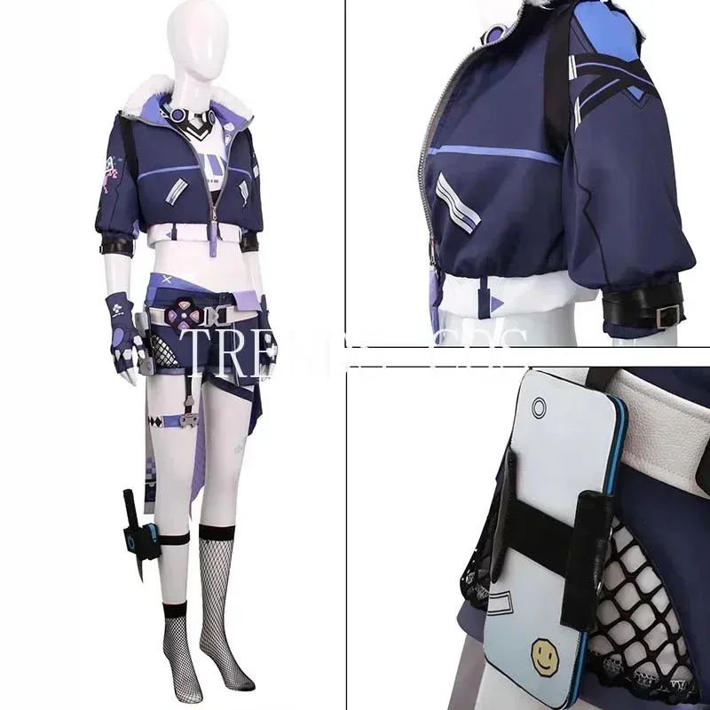 Sky04 Silver Wolf cosplay costume Halloween high quality Miss Silver Wolf outfits with wig for Comic Con44Si!
Sky04 Silver Wolf cosplay costume Halloween high quality Miss Silver Wolf outfits with wig for Comic Con44Si!