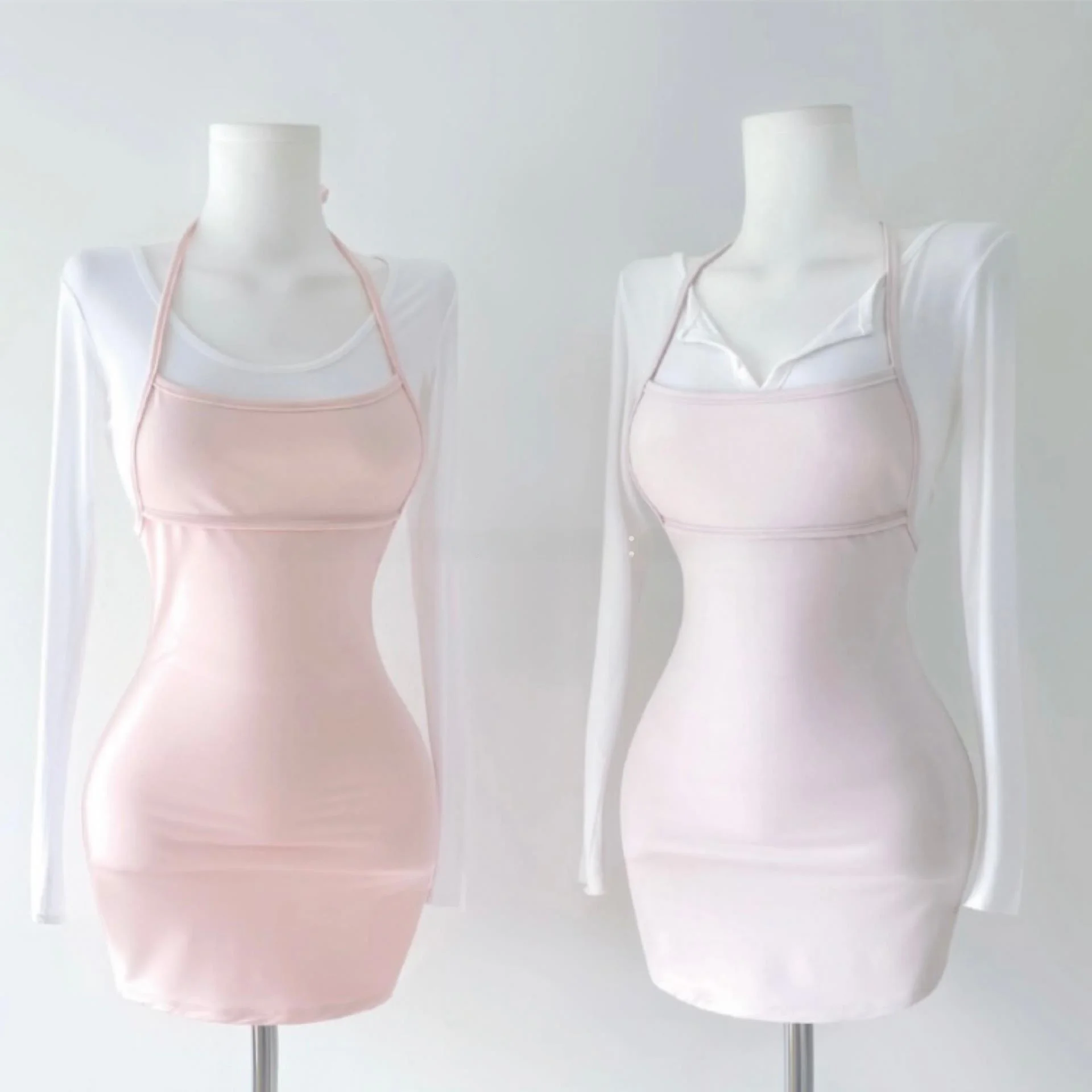 Cute And Sexy Series Pure Color Hanging Neck Backless Dress Strapless Dress Spring Summer Women's Fashion Casual Dresses
Cute And Sexy Series Pure Color Hanging Neck Backless Dress Strapless Dress Spring Summer Women's Fashion Casual Dresses