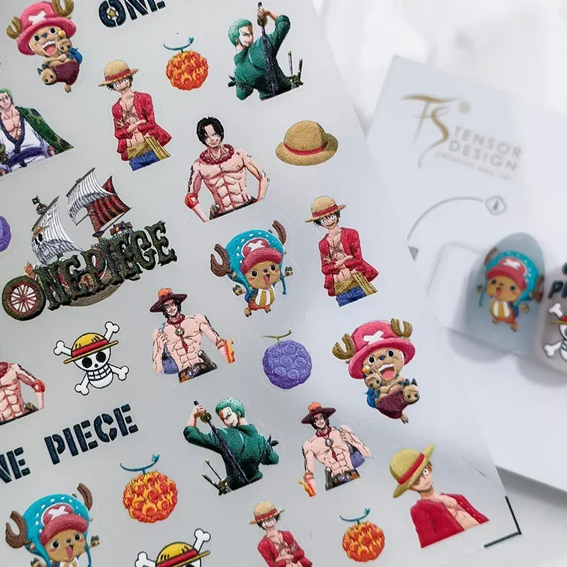 One Piece Nail Stickers Anime Cartoon New Craft 5D Thin Tough Embossed Nail Stickers Slider Decorative Adhesive Nail Decals
One Piece Nail Stickers Anime Cartoon New Craft 5D Thin Tough Embossed Nail Stickers Slider Decorative Adhesive Nail Decals