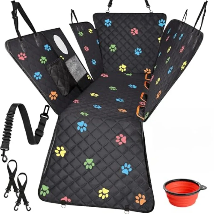Large Dog Car Seat Cover for Back Seat 100% Waterproof Durable 600D 6-Layer Scratchproof Nonslip with Mesh Window for Dog Hammo
Large Dog Car Seat Cover for Back Seat 100% Waterproof Durable 600D 6-Layer Scratchproof Nonslip with Mesh Window for Dog Hammo