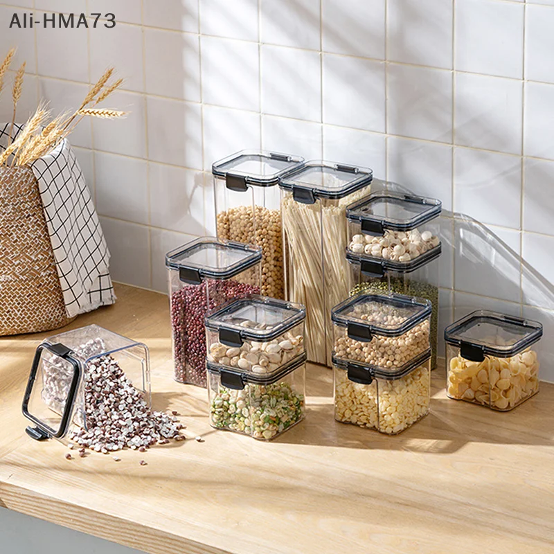 CCA83-Transparent Food Storage Containers Kitchen Storage Airtight Cans Plastic Storage Boxes Stackable Food Storage Boxes
CCA83-Transparent Food Storage Containers Kitchen Storage Airtight Cans Plastic Storage Boxes Stackable Food Storage Boxes