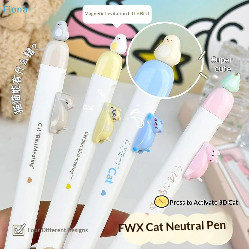 ☽Cute 3D Cat Magnetic Levitation Gel Pen,0.5mm Retractable Ballpoint Pen for School Office Stationery & Kids Gift
☽Cute 3D Cat Magnetic Levitation Gel Pen,0.5mm Retractable Ballpoint Pen for School Office Stationery & Kids Gift