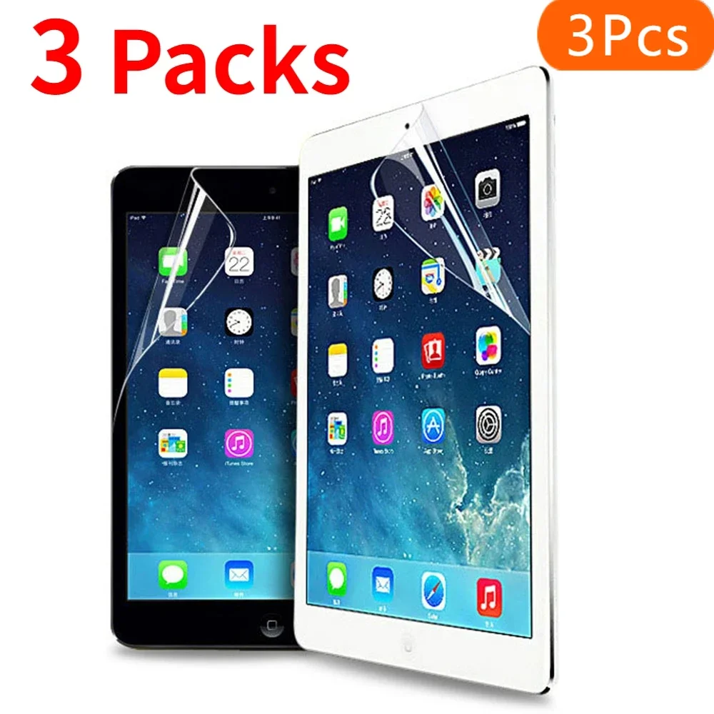 3 шт. защитные пленки для экрана планшета, мягкая пленка для iPad 9,7 10,2 10. 5 10,9 11 12,9 Air 4 3 2 Mini 6 5 4 3 2 для iPad 2017 2018 2020
3 шт. защитные пленки для экрана планшета, мягкая пленка для iPad 9,7 10,2 10. 5 10,9 11 12,9 Air 4 3 2 Mini 6 5 4 3 2 для iPad 2017 2018 2020