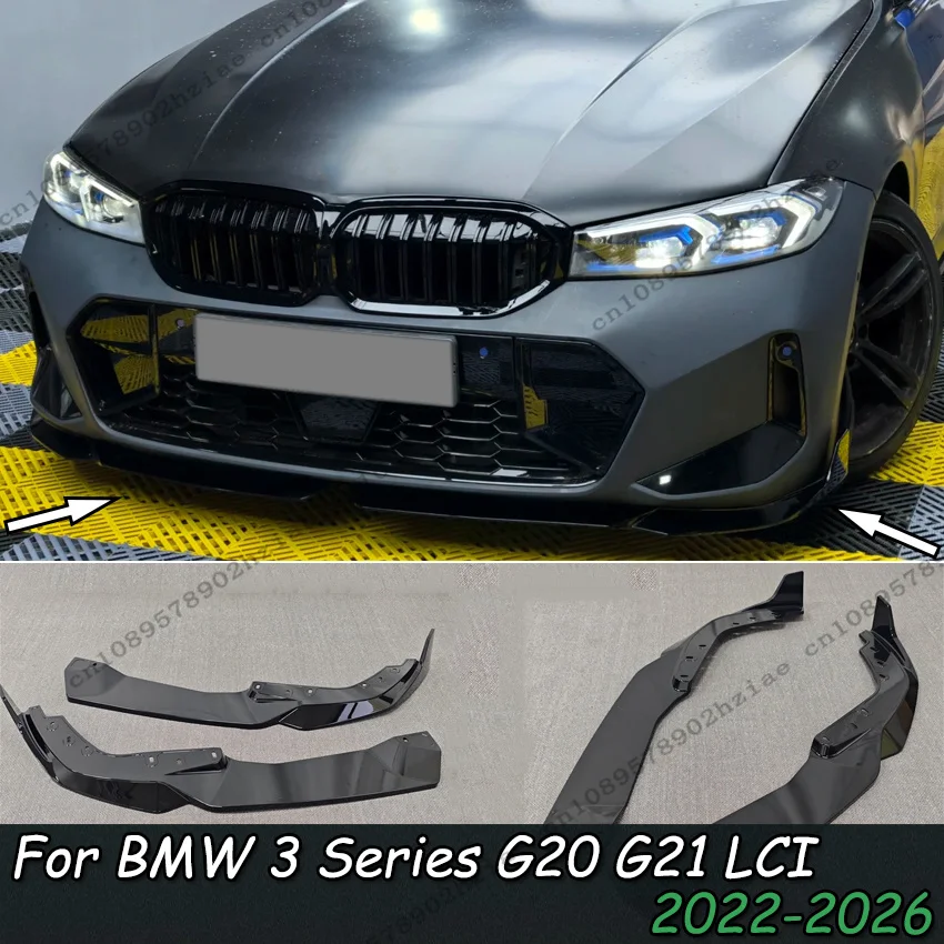 2Pcs Original Screw Car Front Bumper Lip Spliter Cover For BMW 3 Series G20 G21 LCI 2022-2026 Spoiler Diffuser Guard Ktis Tuning
2Pcs Original Screw Car Front Bumper Lip Spliter Cover For BMW 3 Series G20 G21 LCI 2022-2026 Spoiler Diffuser Guard Ktis Tuning