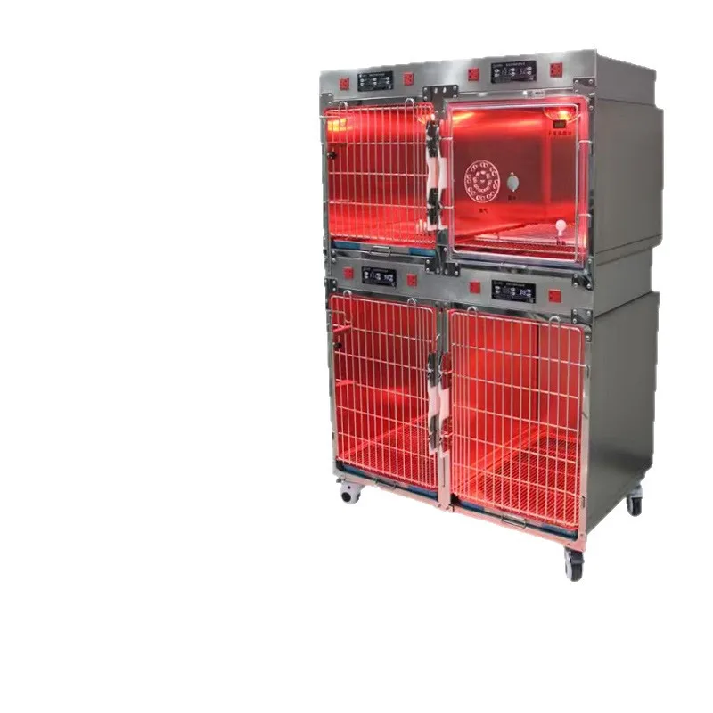 Pet inpatient cage Stainless steel constant temperature infusion oxygen cabin cage
Pet inpatient cage Stainless steel constant temperature infusion oxygen cabin cage