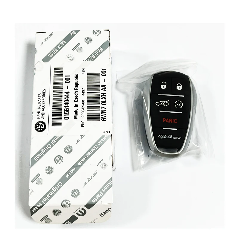 CN092002 4+1B Smart Key for Alfa Romeo Frequency 434 MHz Trasnponder HITAG 128-bit AES
CN092002 4+1B Smart Key for Alfa Romeo Frequency 434 MHz Trasnponder HITAG 128-bit AES