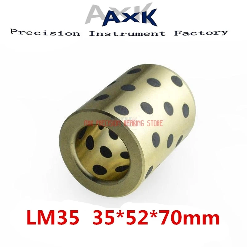 Rolamentos 4 шт. LM35 35 мм 35x52x70 35*52*70 мм линейный графитовый медный набор втулок подшипника масло самосмазывающееся Jdb Lm35uu Lm35
Rolamentos 4 шт. LM35 35 мм 35x52x70 35*52*70 мм линейный графитовый медный набор втулок подшипника масло самосмазывающееся Jdb Lm35uu Lm35