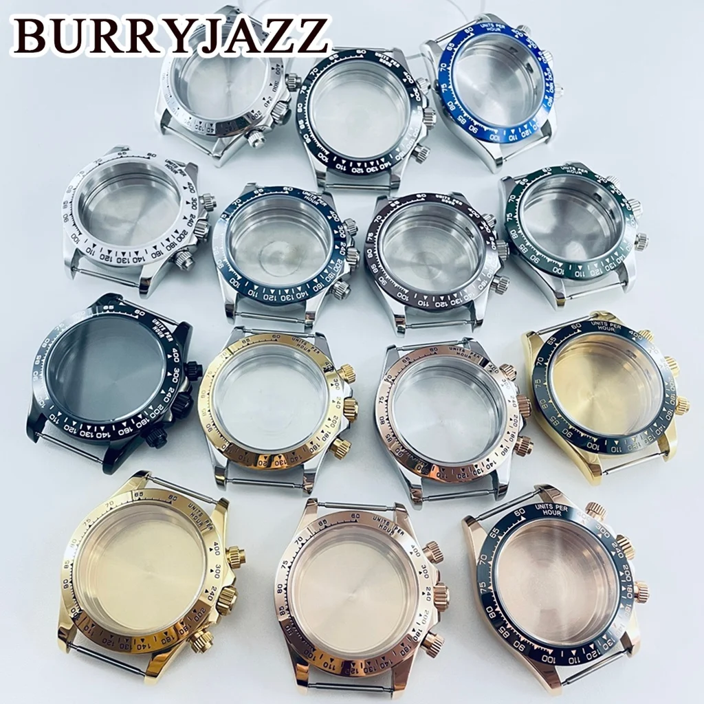 VK63 Silver Daytona 40mm Men's Watch Steel Case Quartz Movement Parts & Accessories For Daytona VK63/VK64 Fits 20mm Strap
VK63 Silver Daytona 40mm Men's Watch Steel Case Quartz Movement Parts & Accessories For Daytona VK63/VK64 Fits 20mm Strap