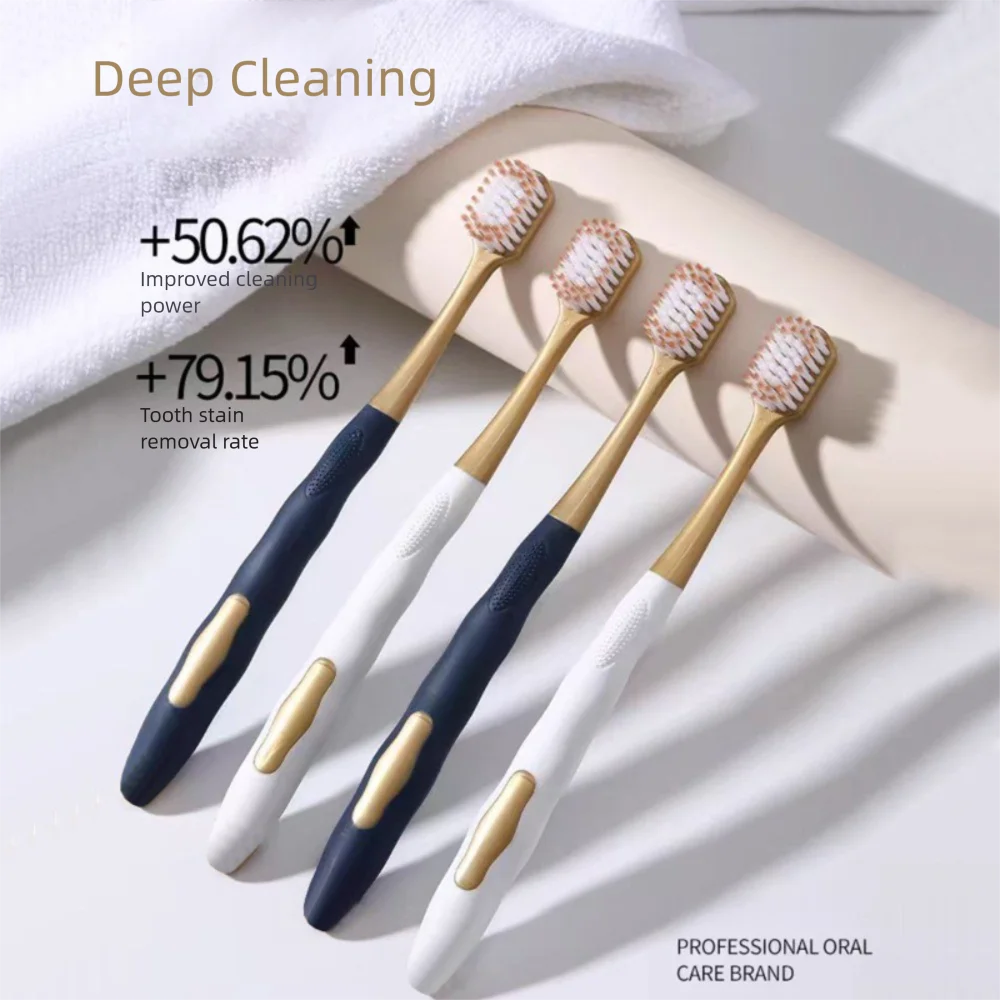 6Pcs/Set High Quality Ultra-soft Toothbrush Microfiber Gentle Gum Cares Anti-slip Handle Cleaning Toothbrush Oral Cleaning
6Pcs/Set High Quality Ultra-soft Toothbrush Microfiber Gentle Gum Cares Anti-slip Handle Cleaning Toothbrush Oral Cleaning