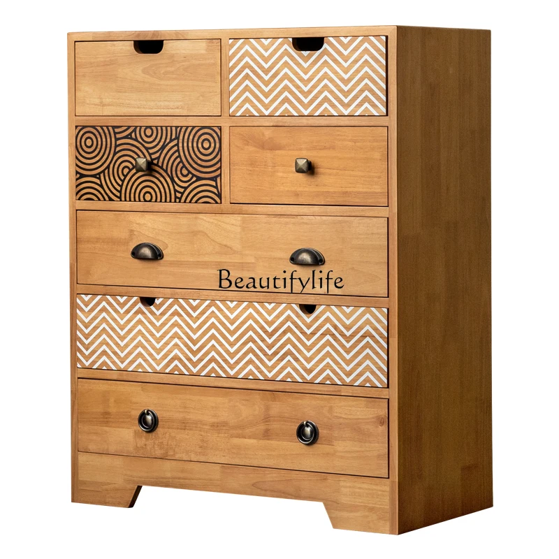 Nordic Solid Wood Bedroom Light Luxury Living Room Furniture Drawer Modern Minimalist Retro Locker
Nordic Solid Wood Bedroom Light Luxury Living Room Furniture Drawer Modern Minimalist Retro Locker