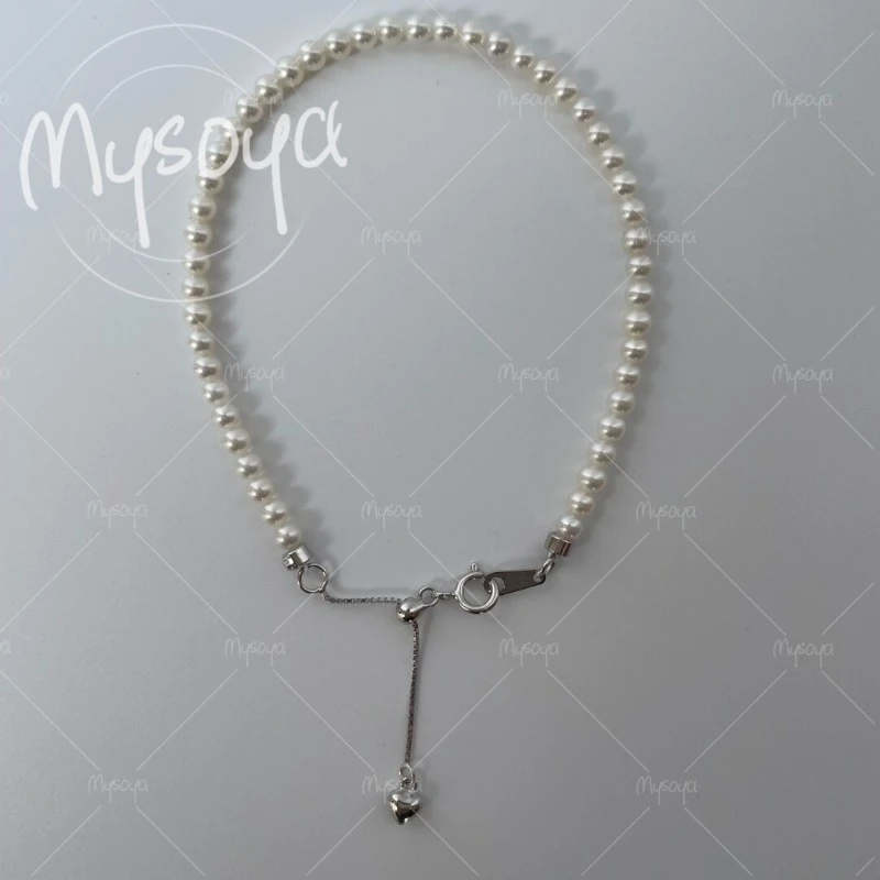 MYSOYA 3-4mm White Freshwater Pearl Bracelet, with Gift Box, for Her/ Him, Birthday, Wedding, Anniversary, Mother's Day A0110
MYSOYA 3-4mm White Freshwater Pearl Bracelet, with Gift Box, for Her/ Him, Birthday, Wedding, Anniversary, Mother's Day A0110