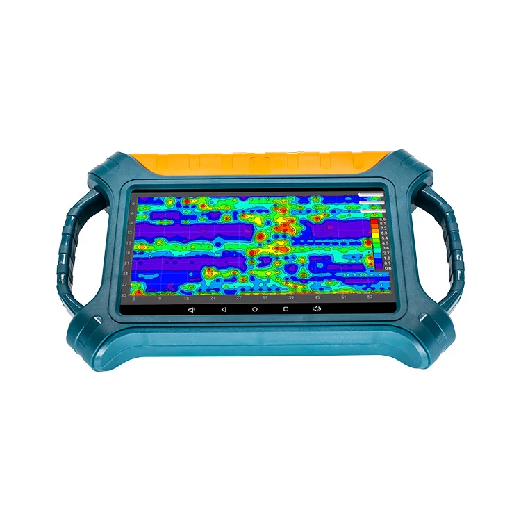 2D 3D Map ADMT-500SX-16D Water Detector 0-500 M With 10-inch Touch Screen