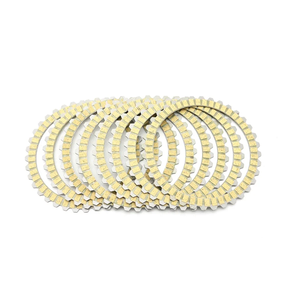 For FLHR Road King 93-97 FLHS Electra Glide Sport 90-94 FLHT Electra Glide Standard 94-97 Motorcycle Clutch Plate Friction Disc
For FLHR Road King 93-97 FLHS Electra Glide Sport 90-94 FLHT Electra Glide Standard 94-97 Motorcycle Clutch Plate Friction Disc