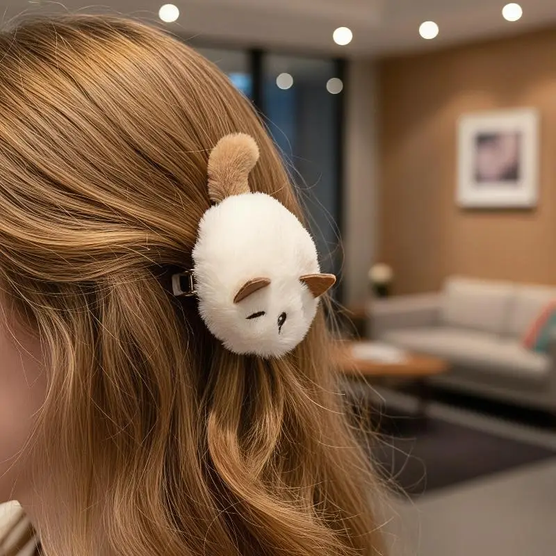 1Pcs Cute Kitten Hair Clip For Girls Kawaii Fluffy Plush Kitten Clip Cartoon
1Pcs Cute Kitten Hair Clip For Girls Kawaii Fluffy Plush Kitten Clip Cartoon
