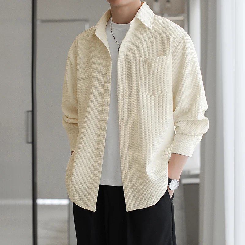 Long Sve мужская однотонная однотонная простая куртка с узором весна-осень модная брендовая повседневная верхняя одежда весна 2024
Long Sve мужская однотонная однотонная простая куртка с узором весна-осень модная брендовая повседневная верхняя одежда весна 2024