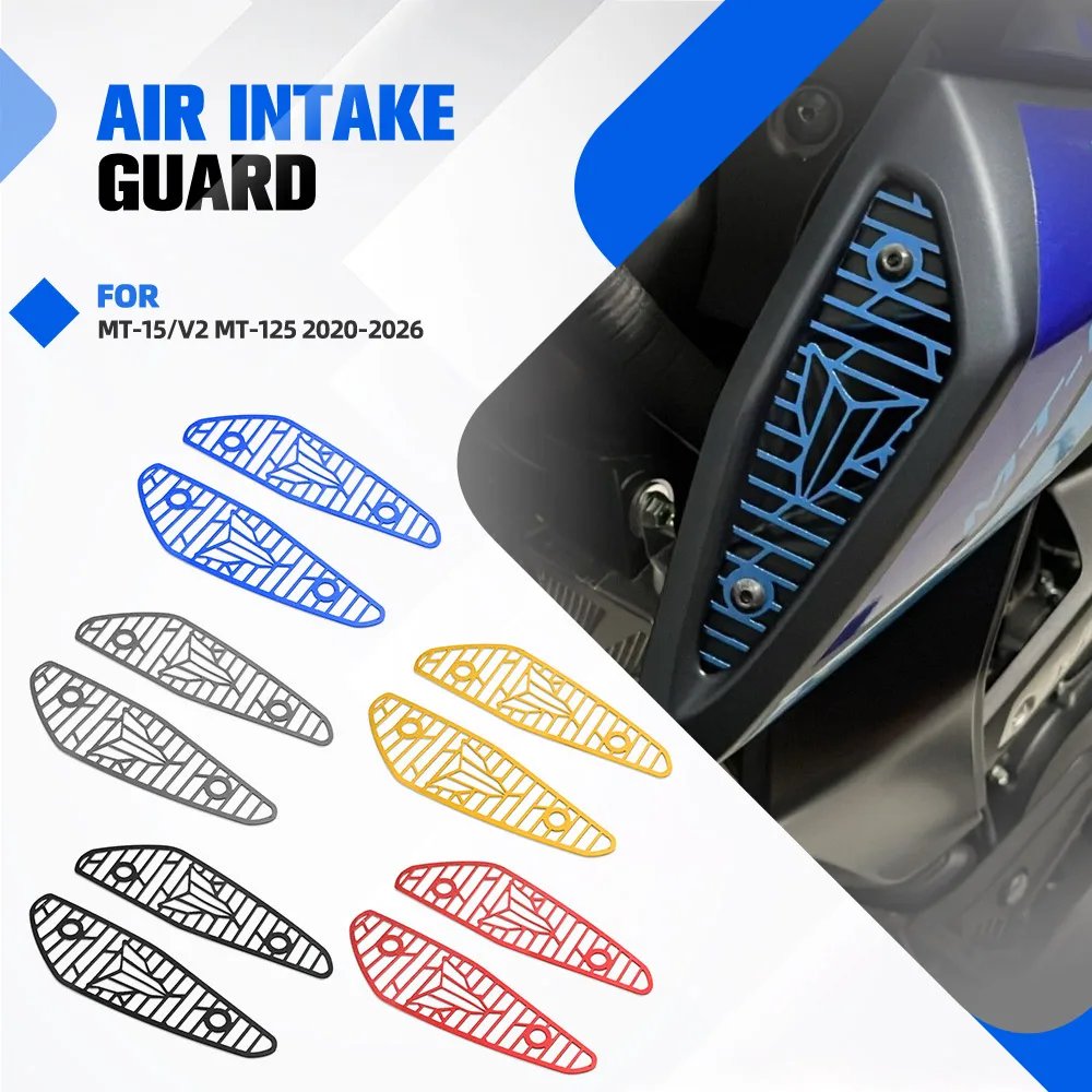 NEW For YAMAHA MT-15/V2 MT-125 Accessories Motorcycle Air Intake Cover Guard Grille Protector 2020-2021-2022-2023-2024-2025-2026
NEW For YAMAHA MT-15/V2 MT-125 Accessories Motorcycle Air Intake Cover Guard Grille Protector 2020-2021-2022-2023-2024-2025-2026