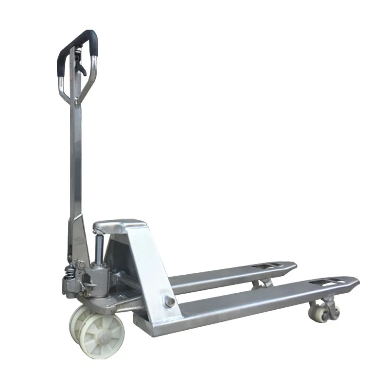 CX 2.5 tons 304 stainless steel manual hydraulic pallet truck hydraulic trolley trailer
CX 2.5 tons 304 stainless steel manual hydraulic pallet truck hydraulic trolley trailer