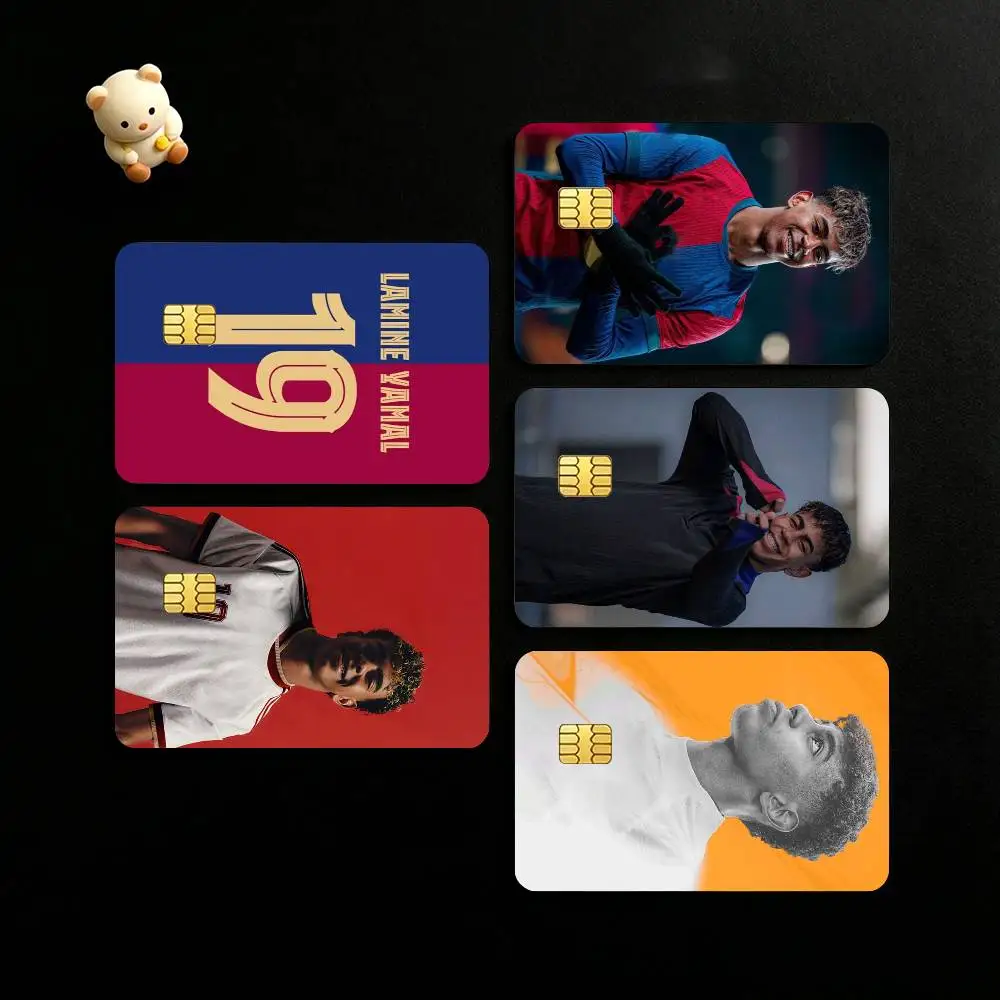 Football Star Lamine Yamal Credit Card HD Stickers Game Card Decal Small Chip Waterproof Sticker Gift
Football Star Lamine Yamal Credit Card HD Stickers Game Card Decal Small Chip Waterproof Sticker Gift