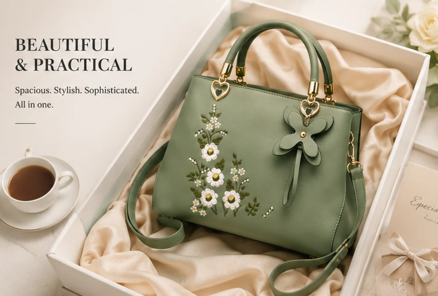 2026 Fashion Embroidered Women's Handbag Elegant Light Luxury Satchel Bag Convertible Crossbody Shoulder Top Handle Purse for Da
2026 Fashion Embroidered Women's Handbag Elegant Light Luxury Satchel Bag Convertible Crossbody Shoulder Top Handle Purse for Da