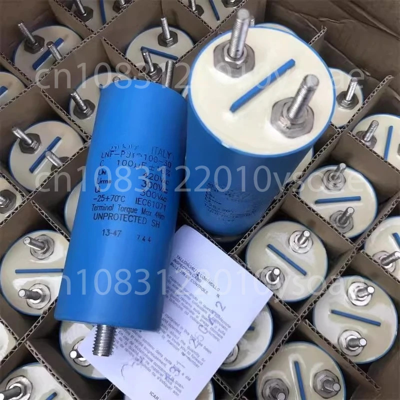 1Pcs LNF-P3Y-100-30 Series 100UF 420VAC Running Motor Starting Capacitor
1Pcs LNF-P3Y-100-30 Series 100UF 420VAC Running Motor Starting Capacitor