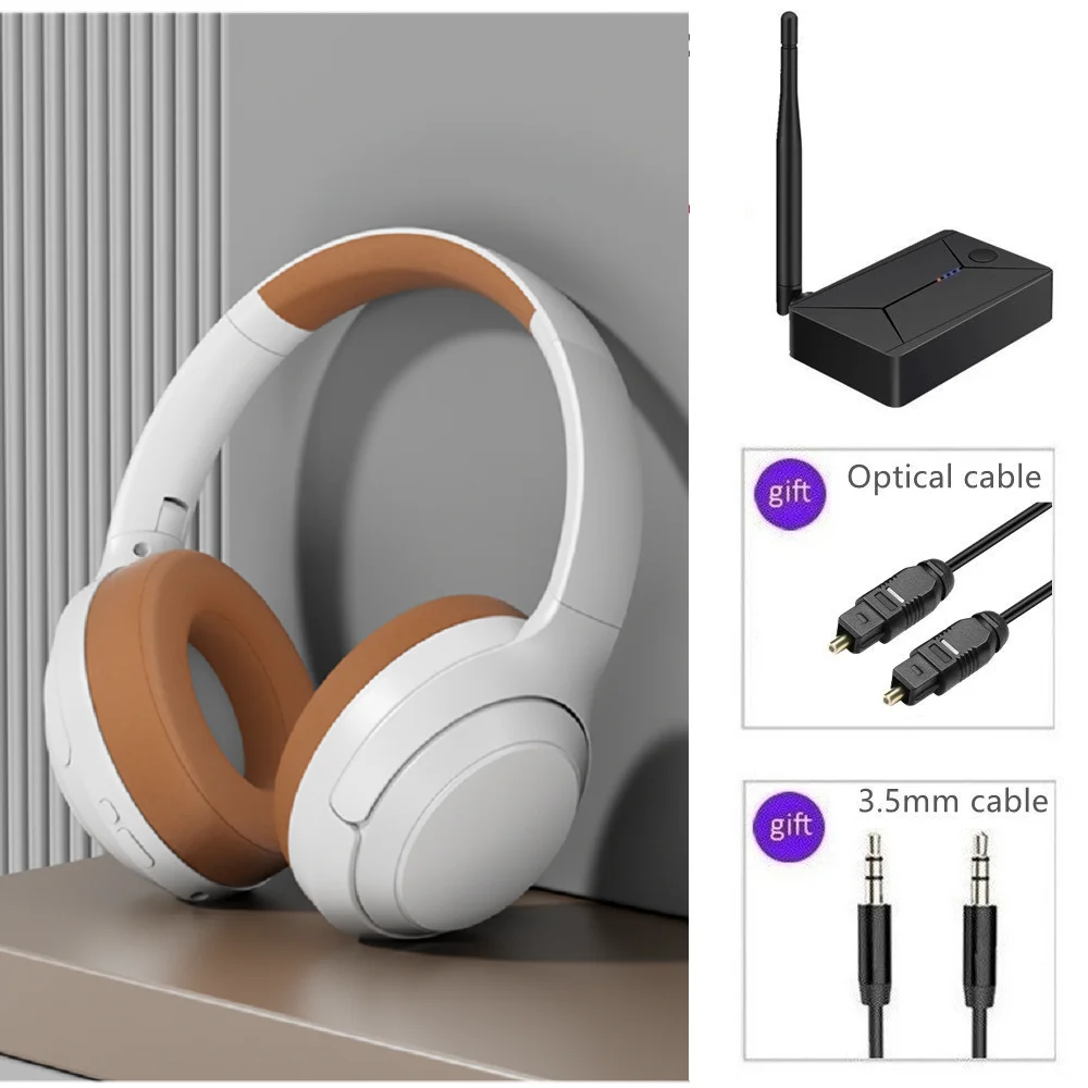 Shoumi Wireless Headphones Bluetooth Headset And External AntennaTelevision Adater for Optical Audio 3.5mm Coaxial Analog Audio
Shoumi Wireless Headphones Bluetooth Headset And External AntennaTelevision Adater for Optical Audio 3.5mm Coaxial Analog Audio