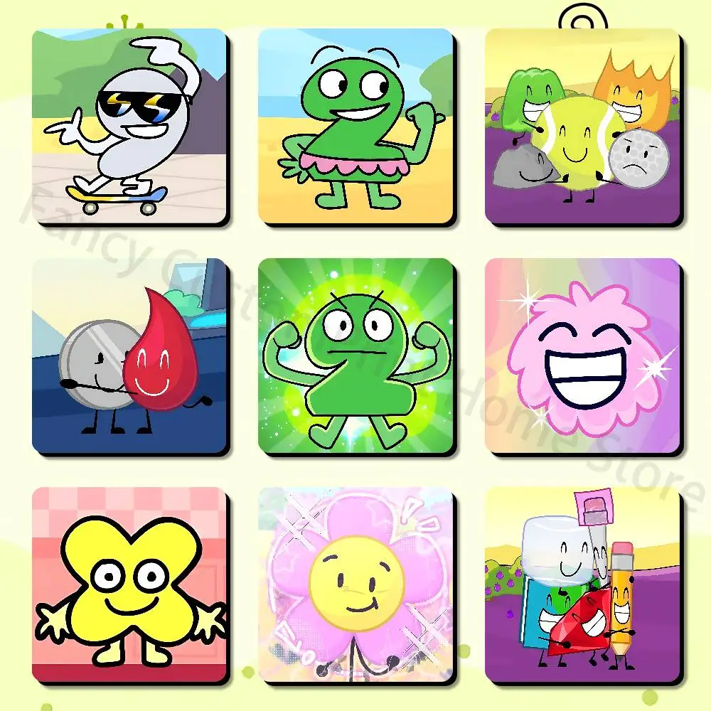 B-Battle for Dream Island BFDI Fridge Freezer Refrigerator Magnets Metal Cabinet Magnetic Sticker Cover Home
B-Battle for Dream Island BFDI Fridge Freezer Refrigerator Magnets Metal Cabinet Magnetic Sticker Cover Home