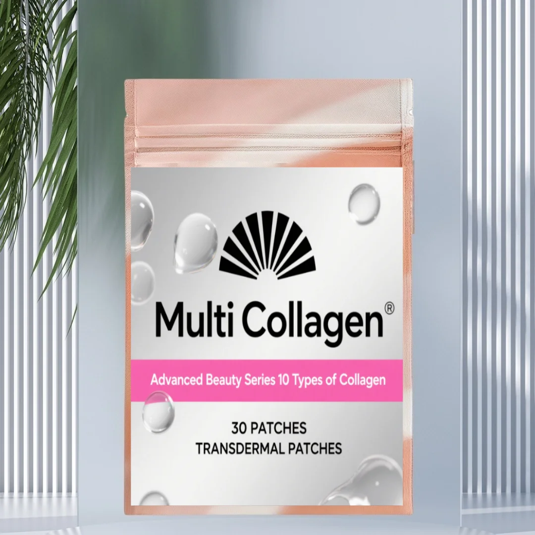 Multi Collagen Complex Transdermal Patches For Women And Men Skin, Hair, Nail & Joint 30 Patches
Multi Collagen Complex Transdermal Patches For Women And Men Skin, Hair, Nail & Joint 30 Patches